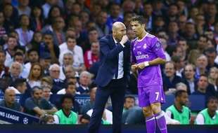 Zizou et Cristiano, en 2017