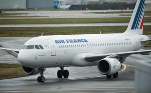 Un Airbus A320 de la compagnie Air France.