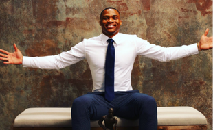 Russell Westbrook élu MVP de la saison en NBA.