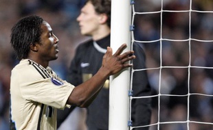 Le Marseillais Baky Koné lors de lors de la défaite de l'OM en coupe UEFA face au Shakhtar Donetsk, le 16 avril 2009.