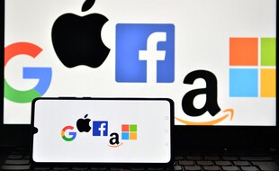 Les Gafam (Google, Apple, Facebook, Amazon, Microsoft) seraient concernées par cette nouvelle taxe, mais pas seulement. (illustration)