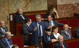 Gilbert Collard à l'assemblée nationale le 13 mai 2014