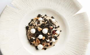 Le Champignon-Terre, plat signature de Christopher Hache
