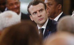 Emmanuel Macron le 1er février 2019 à Paris.