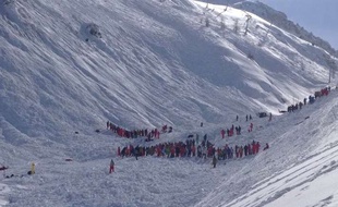 Une avalanche a eu lieu ce mardi matin à Tignes en Savoie. Illustration.