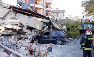 Le séisme de magnitude 6,4 a durement frappé la ville de Durres.