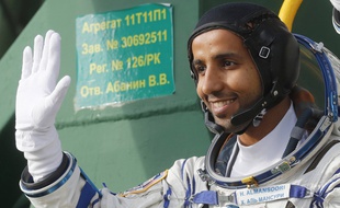 L'astronaute émirati Hazza Al Mansouri.