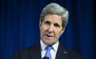 Le patron de la diplomatie américaine John Kerry, le 16 décembre 2014 à Londres