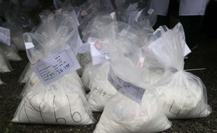 La drogue a été découverte dans un container en provenance d'Amérique du Sud (illustration).