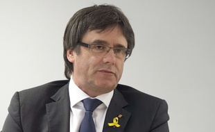 Carles Puigdemont, le 5 avril 2018. Crédit: Christophe Gateau/dpa via AP