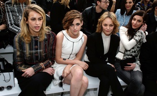 Kristen Stewart et Vanessa Paradis au défilé Chanel