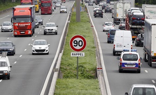 Sur le périphérique Sud de Lille, la vitesse va passer de 90km/h à 70km/h.