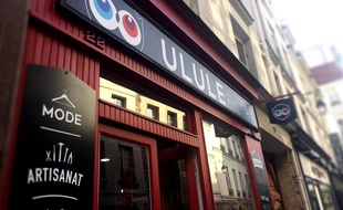 La boutique Ulule, rue Saint Paul à Paris.