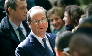Le président français François Hollande, le 10 mai 2014 à Paris
