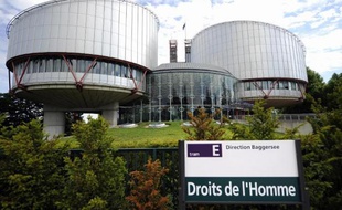 Vue de la Cour européenne des droits de l'homme à Strasbourg