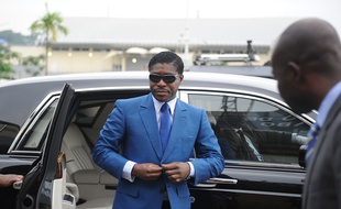 Teodoro Nguema Obiang Mongue, fils du président de la Guinée équatoriale, le 24 juin 2013.