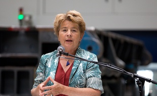 La présidente PS de la région Bourgogne-Franche-Comté, Marie-Guite Dufay.