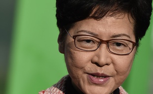 Carrie Lam, le 24 novembre 2019, à Hong Kong.