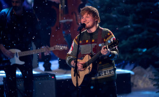 Le chanteur Ed Sheeran