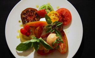 Un plat réalisé par Pascal Roy, chef de la Table des Roy.
