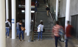 Montpellier, le 12 octobre 2017. La nouvelle faculté de médecine de Montpellier. Crdit: LODI Franck/SIPA