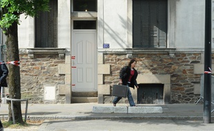 NANTES, le 21/04/2011 La maison qu'avait occupée la famille De Ligonnès est à vendre