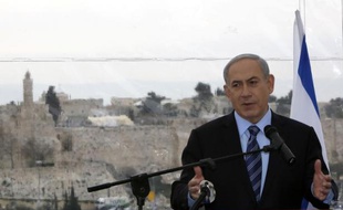 Le Premier ministre israélien Benjamin Netanyahu à Jérusalem le 23 février 2015