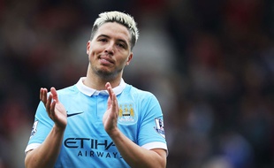 Samir Nasri face à Bournemouth, le 2 avril 2016