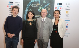 Michel Gondry, Fleur Pellerin, Jean-Paul Salomé et Isabelle Giordano présentent My French Film Festival