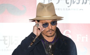 Johnny Depp, le 28 janvier 2015, à Tokyo.