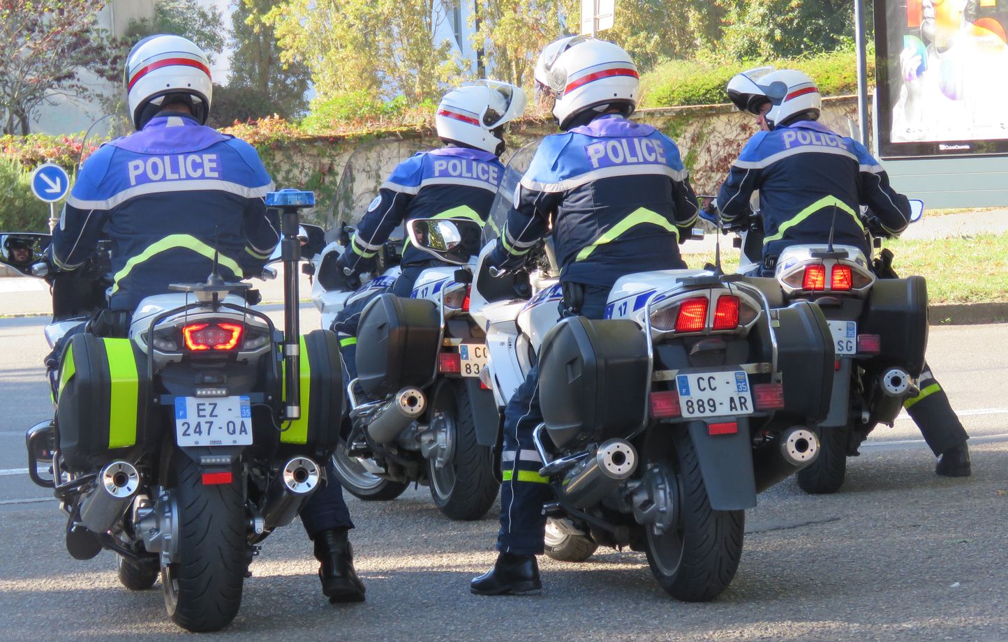 Florian M. était motard  au sein de la compagnie territoriale de la sécurité routière des Hauts-de-Seine depuis septembre 2022 (illustration)