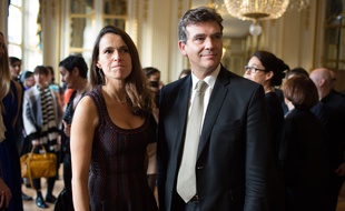 Aurélie Filippetti et Arnaud Montebourg en 2013.