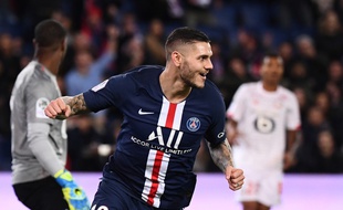 Mauro Icardi a ouvert le score face au Losc.