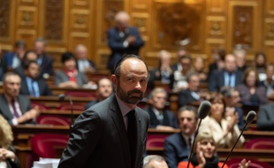Edouard Philippe au Sénat le 14 février 2019.