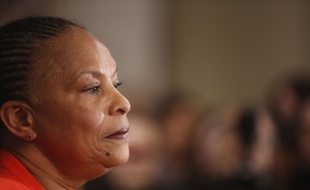 Christiane Taubira, le 27 janvier 2016 à Paris.
