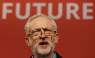 Jeremy Corbyn, le leader du Parti travailliste britannique, le 12 septembre 2015.