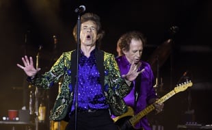 Les Rolling Stones en concert à Pasadena (Californie), en 2019.