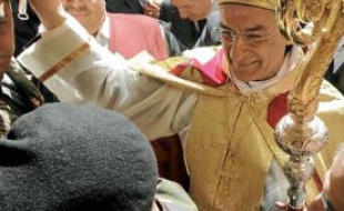 Mgr Béchara Raï, lors de son élection à Bkerké, le 15 mars 2011.