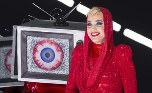Katy Perry lors d'un concert, le 7 novembre à Los Angeles.