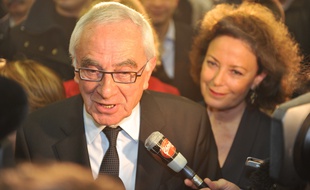 Martin Malvy, lors de son élection à la tête de la région Midi-Pyrénées, en 2010.