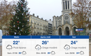 Météo Saint-Etienne: Prévisions du vendredi 26 juin 2020