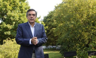 François Fillon le 29 août 2013 à Rouez-en-Champagne, dans la Sarthe.
