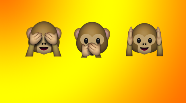 Signification Emoji Singe Qui Se Cache Les Yeux Comment les trois singes de la sagesse se sont invités dans vos iPhone