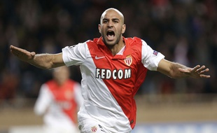 Aymen Abdennour, buteur lors de la victoire de Monaco contre le Zenith Saint-Petersbourg le 9 décembre 2014.