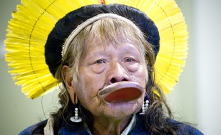 Raoni Metuktire en 2012.