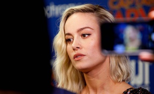Brie Larson, interprète de Captain Marvel, à l'avant-première du film le 6 mars 2019 à New York.