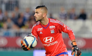 Anthony Lopes lors de Bordeaux-Lyon, le 29 septembre 2015.