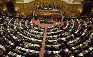 L?hémicycle du Sénat (illustration).