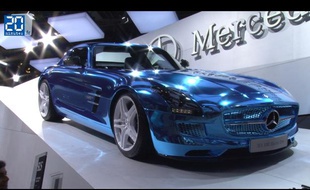 SLS AMG Coupé Electric Drive au Mondial de l'automobile 2012