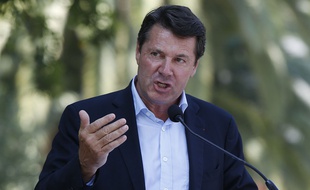 Christian Estrosi à un meeting des Républicains à Nice, le 19 juillet 2015.